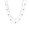 Sugar Snap Peas Colorful Dopamine Ball Beaded Necklace