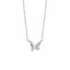 Colorful Butterfly Necklace Ornament Affordable Luxury Trend