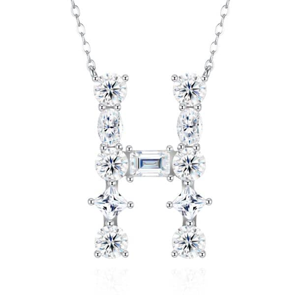 S925 Silver Hip Hop Style Pendant Simple Fashion Short Necklace Female