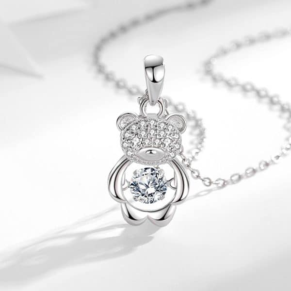 Necklace Female Bear Smart Fashion Animal