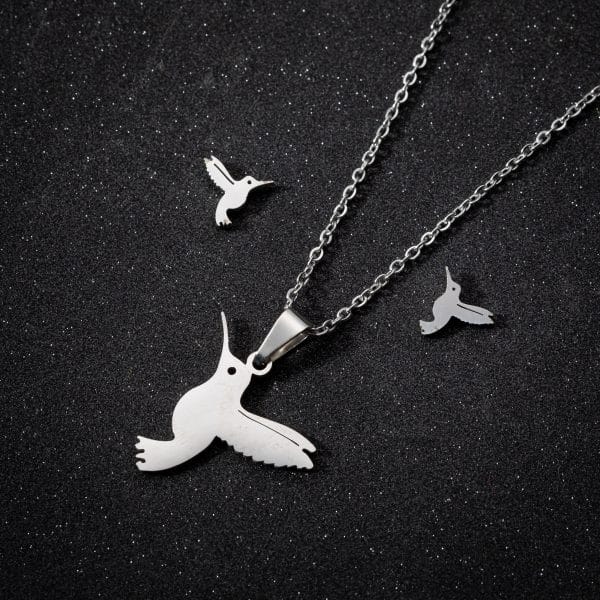 Cute Little Animal Stainless Steel Jewelry Set