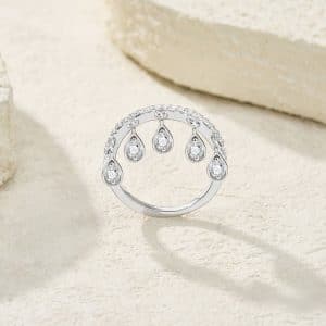 Creative Personality Tassel Ring Does Not Fade