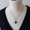 Vintage Bronze Hand Carved Dragonfly Pendant Necklaces For W