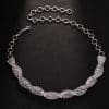 Cross Rhinestone Necklace Female Fashion