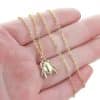 Fashion New Copper Small The Gold Bug Pendant Necklace