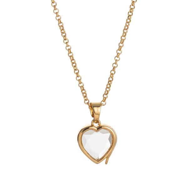 European And American Retro Personalized Glass Box Necklace