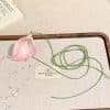 Common Calla Flower Necklace For Women