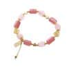 Strawberry Crystal Sweet Bracelet With A Little Heart