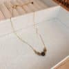Sun Pendant Stainless Steel Necklace