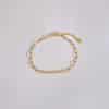 Stainless Steel 5-piece Set Simple Bracelet Does Not Fade