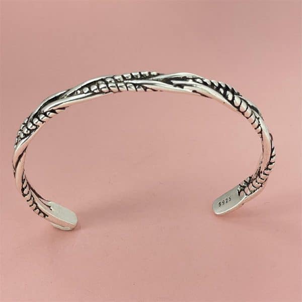 Silver Plated Vintage Men's Bracelet