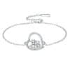 European And American Bracelet High Sense Female With Hearts Cow Bracelet