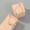 Double Drop-shaped Multiple Butterfly Earrings