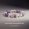 Amethyst Lucky Beads Bracelet For Women