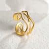 Women's Fashionable All-match Titanium Steel Ring