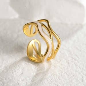 Women's Fashionable All-match Titanium Steel Ring
