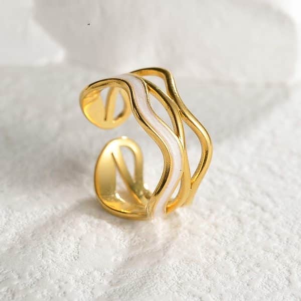 Women's Fashionable All-match Titanium Steel Ring