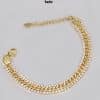 14K Gold Tennis Bracelet For Men And Women Hip Hop European And American