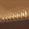 Trendy Circle Zircon Perforated Stud Earrings