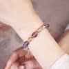 Amethyst Lucky Beads Bracelet For Women