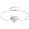 Heart Pendant MOM Bracelet For MOM Ornament