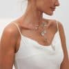 Ginkgo Leaf Tassel Three-dimensional Niche Retro High Sense Necklace Women