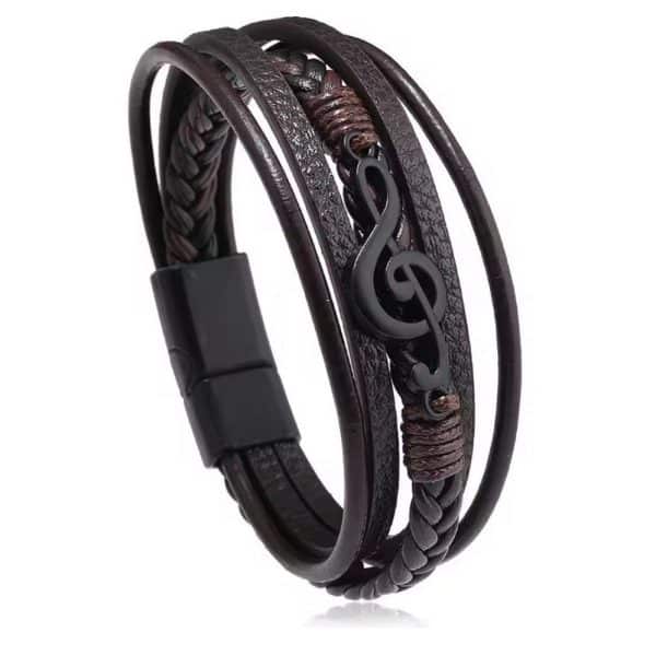 Fashion Retro Music Symbol Bracelet