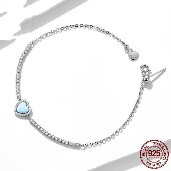 Simple White Gold Plated Zircon Heart-shaped Fashion Ornament