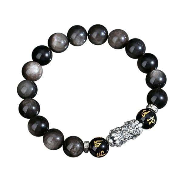 High Grade Black Beads String Pi Xiu Bracelet