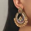 Women's Stylish Water Drop Metal Alloy Earrings