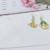 Women's Natural Dry Flower Drop Earrings