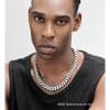 GRGR Original Genuine Three-dimensional Cutting Cuban Necklace For Men