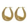 Thread Like Ear Hoops Niche Design Fashion