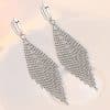 Bead Curtain Earrings Jewelry Water Drop Wheat