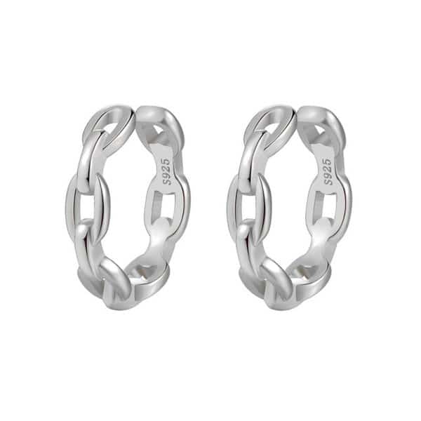 Golden Geometric Cold Wind Small Circle Ring