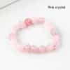 Natural Crystal Stone Rolling Stone Bracelet