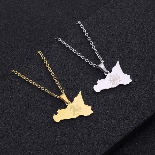 Women's Geometric Necklace Stainless Steel Pendant