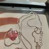 Strawberry Love Necklace Female S925 Sterling Silver