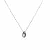 Water Drop Aquamarine Prehnite Necklace