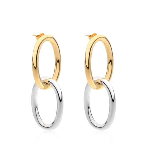 Trendy Earrings Creative Retro Circle Geometric Exaggerated Eardrops