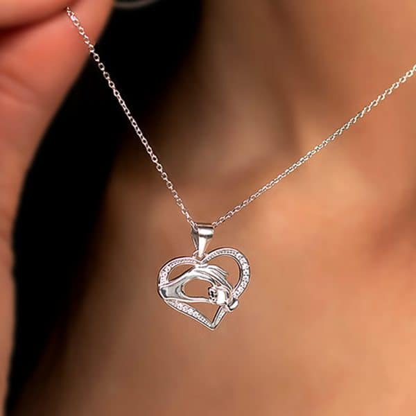 Hand In Hand Love Women's Necklace