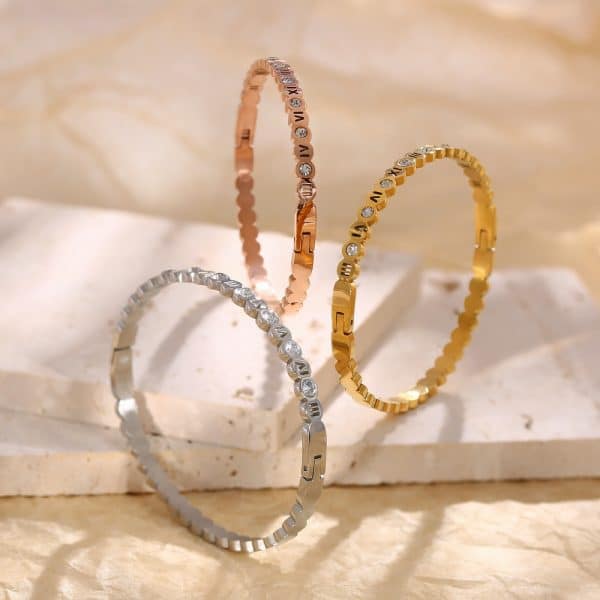 Trendy Fashion Titanium Steel Bracelet Korean Style
