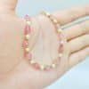 European And American Fashion Cool Crystal Stone Pearl Bracelet