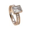 Women's Fashionable Stainless Steel Simple Ring