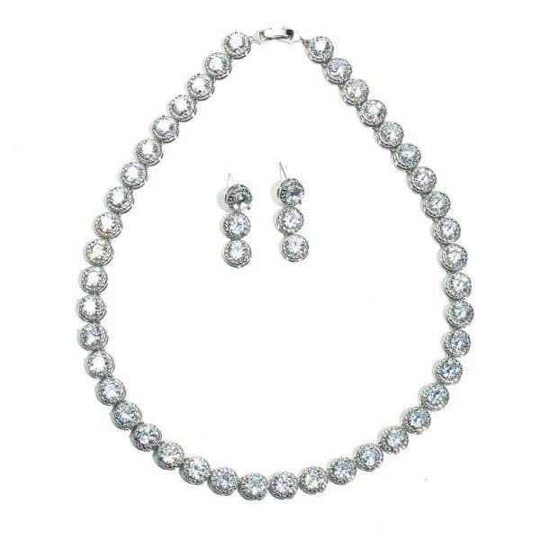 European And American Fashion Minimalist Bride Ornament Two-piece Set