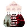 PU Leather Earrings Set Halloween Gift