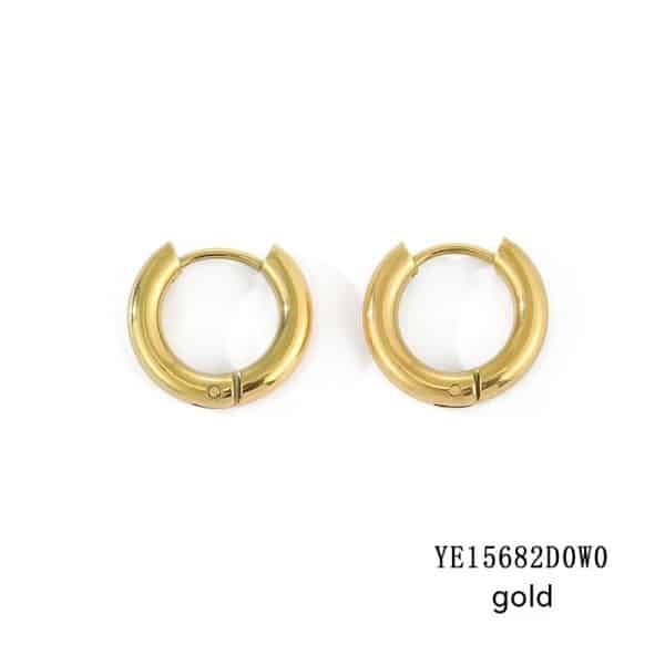 Classic Round Hoops Earrings