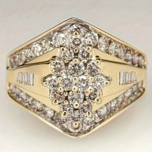 European And American Heavy Industry Ring Female Palace Style Affordable Luxury Fashion Ring