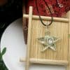 Creative Ocean Style Art Starfish Inner Spiral Necklace