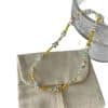 Retro Minority Advanced Design Irregular Shaped Small Pieces Of Silver Necklace